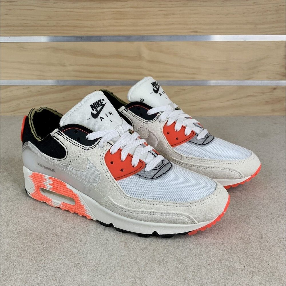 Nike Air Max III PRM 90 White Crimson New Shoes DC7856-100 Mens 5.5 / Womens 7 - Picture 7 of 12